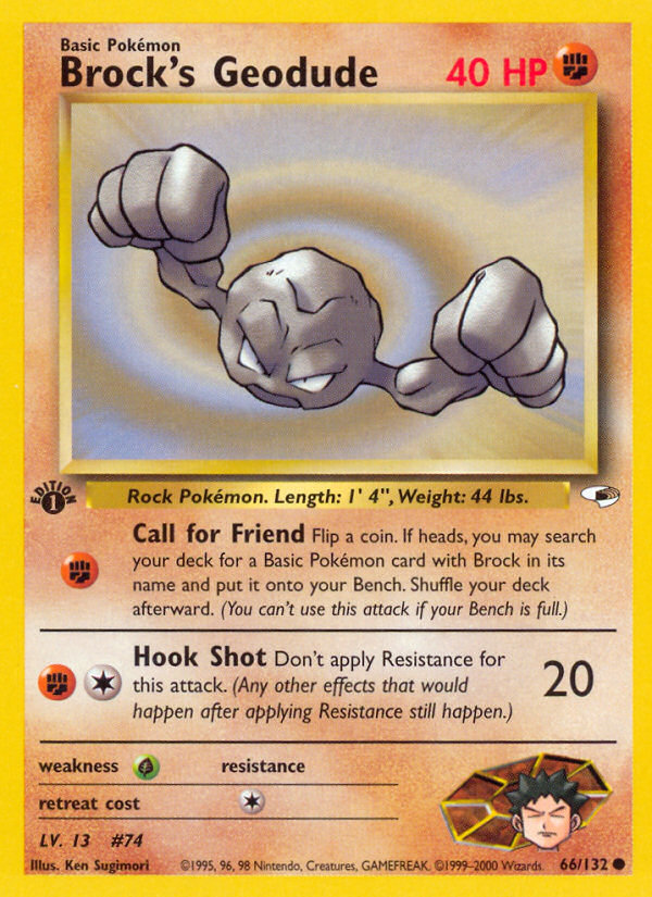 Brock's Geodude [GYM1-66]