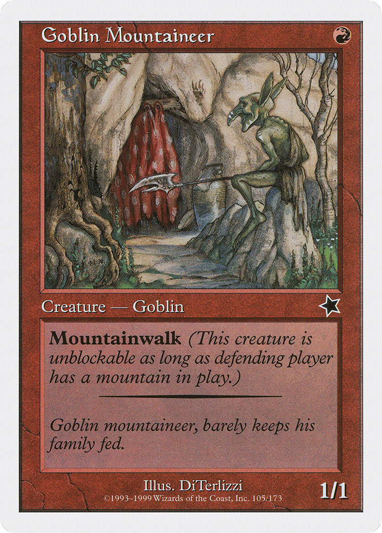 Goblin Mountaineer [S99-105]