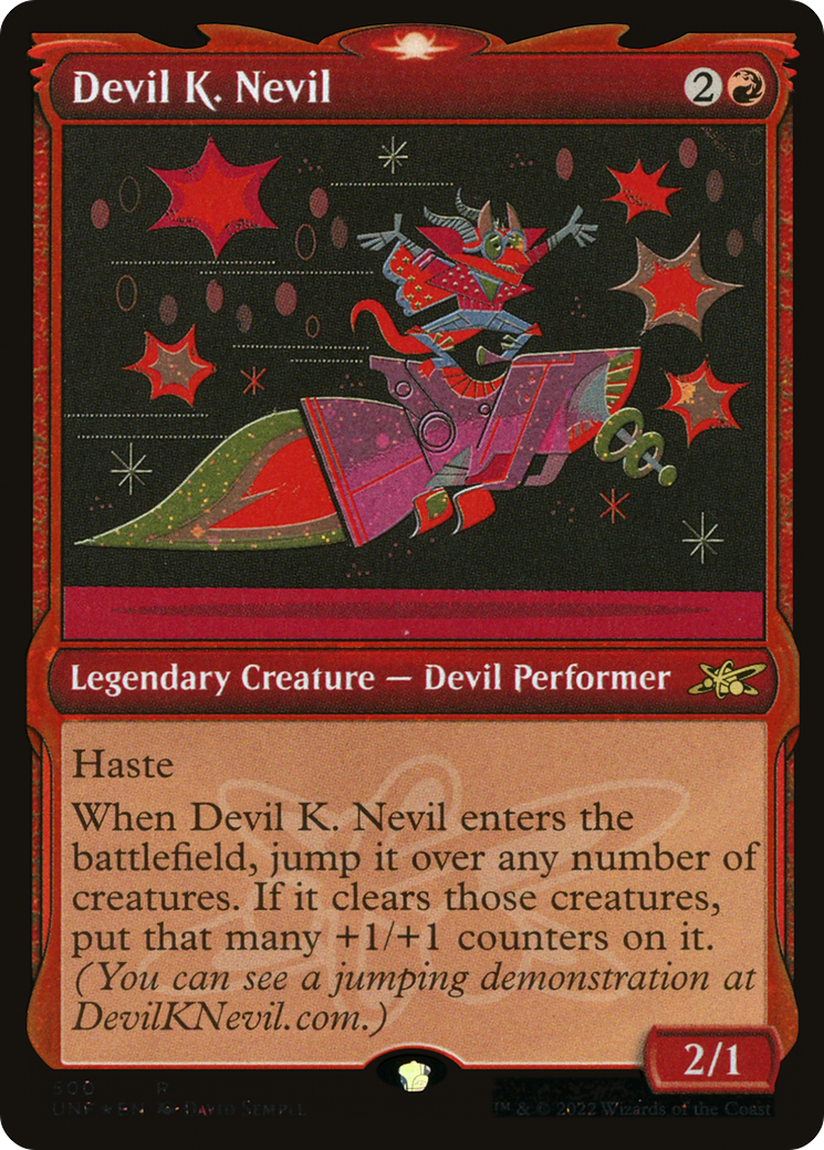 Devil K. Nevil - Showcase - Galaxy Foil [UNF-500]