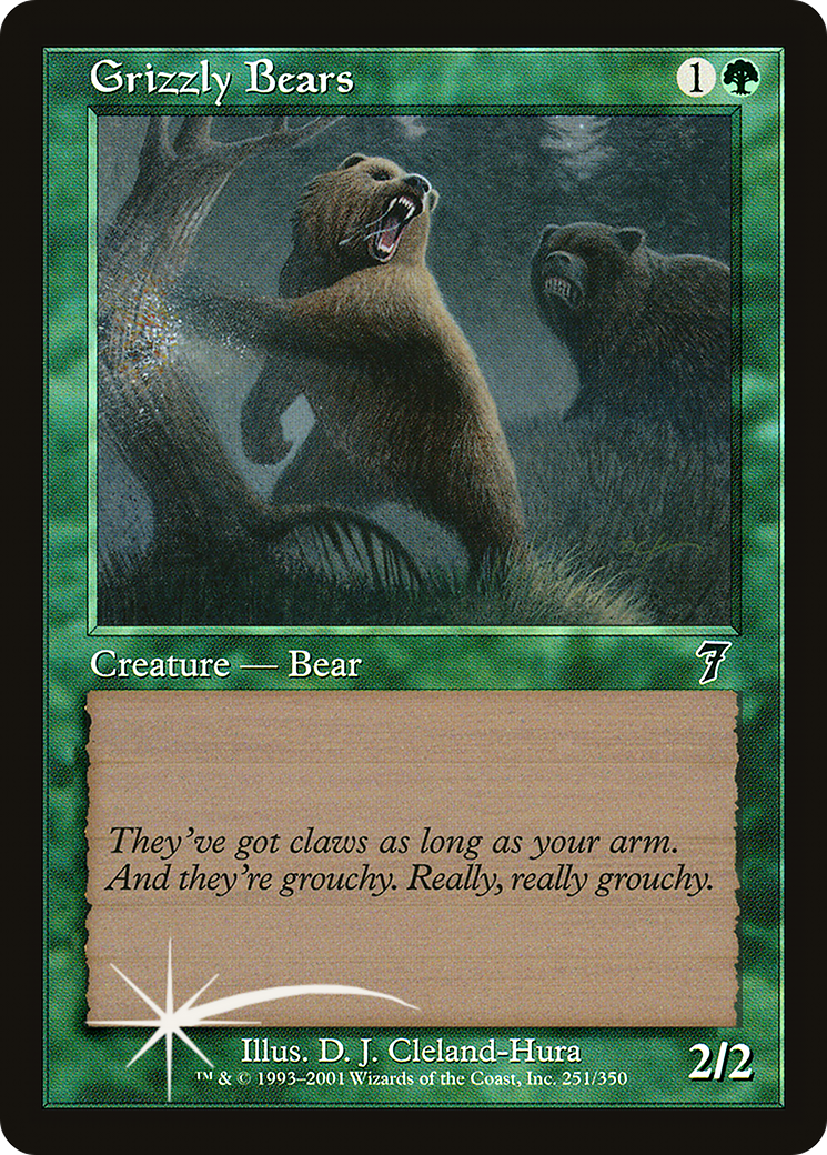 Grizzly Bears [7ED-251★]