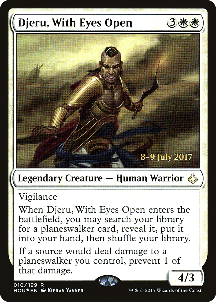 Djeru, With Eyes Open - Prerelease Promo [PHOU-10s]