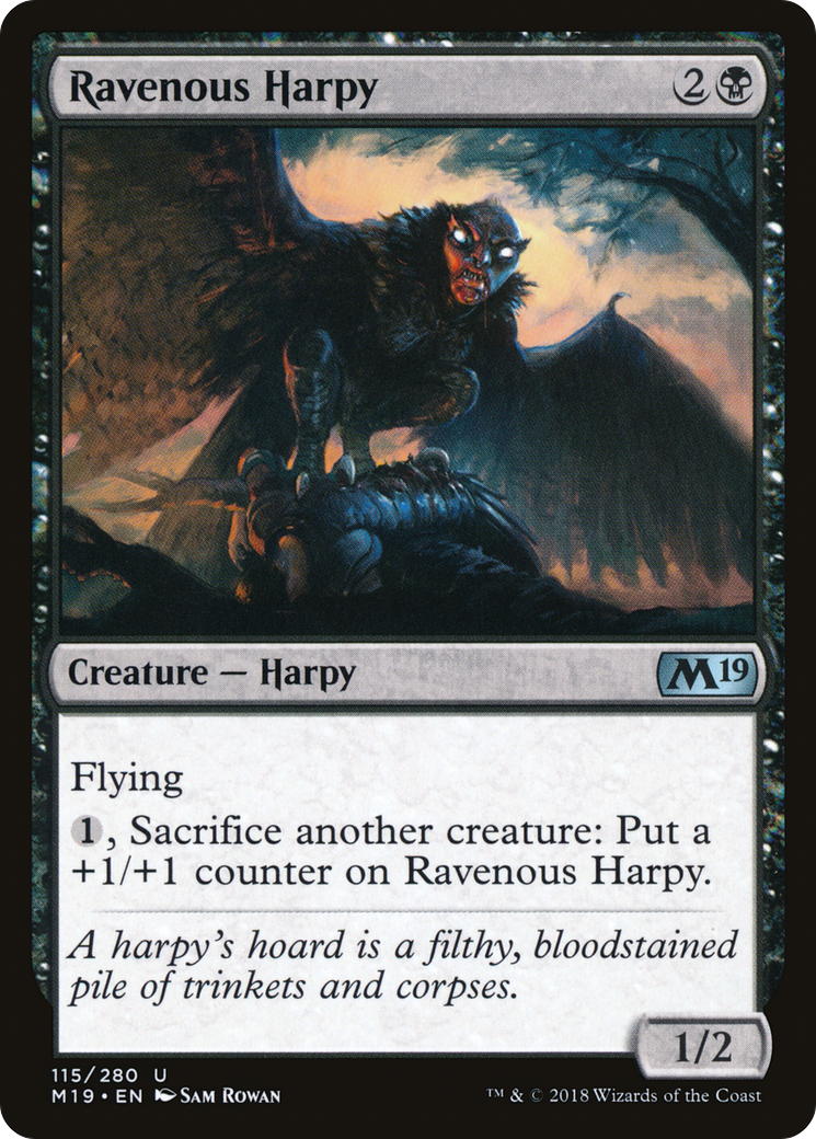 Ravenous Harpy [M19-115]