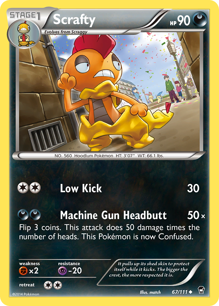 Scrafty [XY3-67]