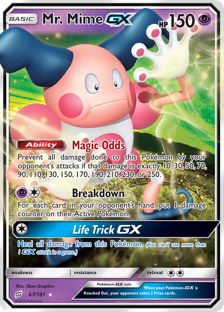 Mr. Mime-GX [SM9-67]