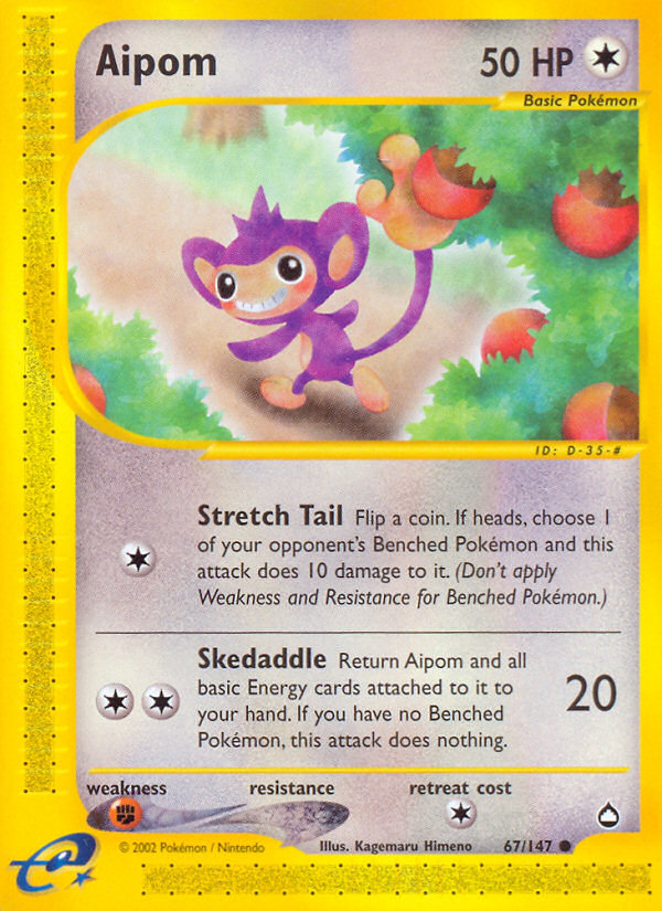 Aipom [ECARD2-67]