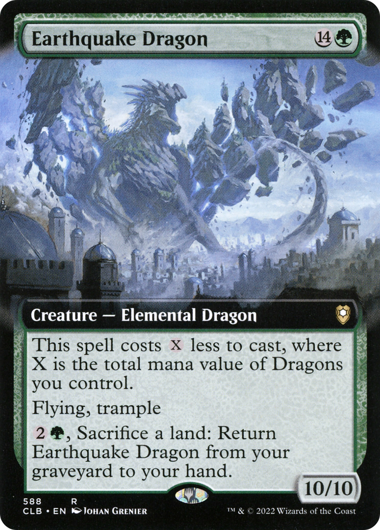 Earthquake Dragon - Extended Art [CLB-588]