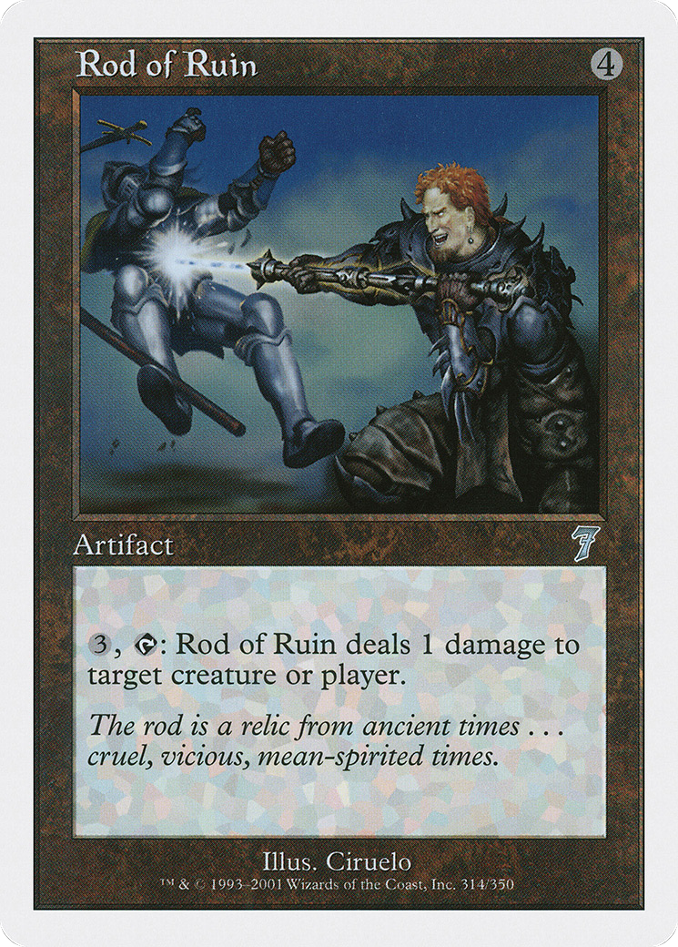 Rod of Ruin [7ED-314]