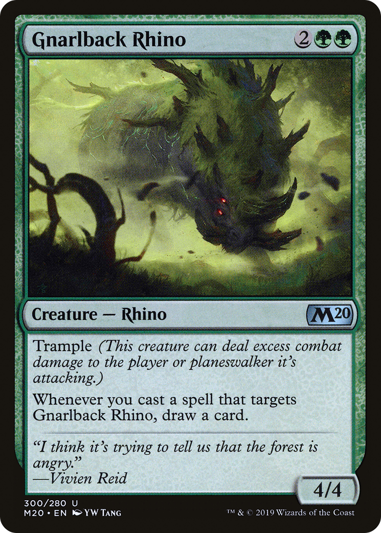 Gnarlback Rhino [M20-300]