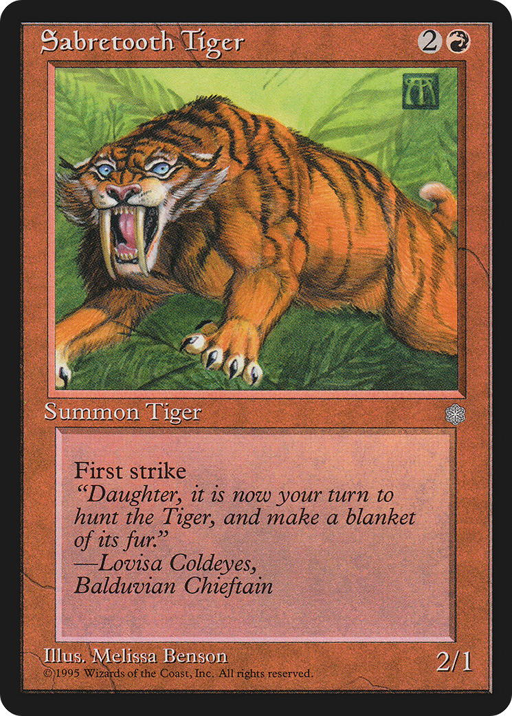 Sabretooth Tiger [ICE-215]