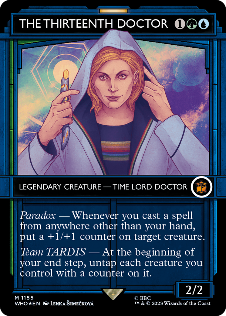 The Thirteenth Doctor - Borderless - Showcase - Surge Foil [WHO-1155]