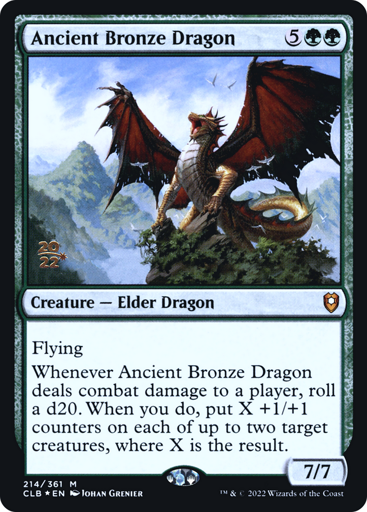 Ancient Bronze Dragon - Prerelease Promo [PCLB-214s]