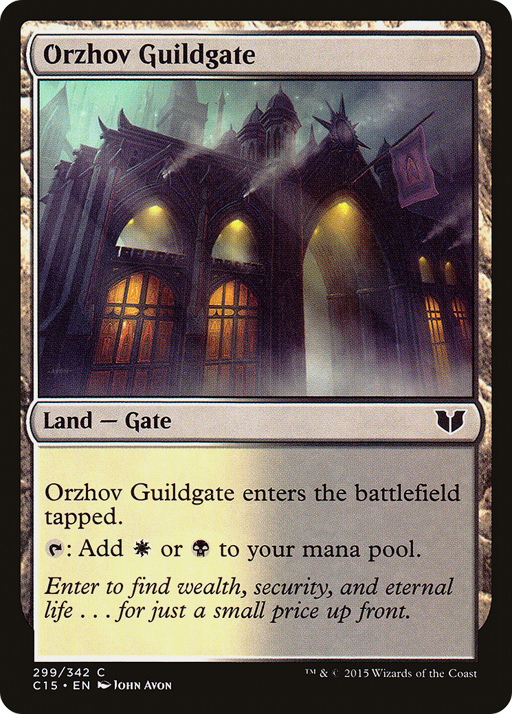 Orzhov Guildgate [C15-299]