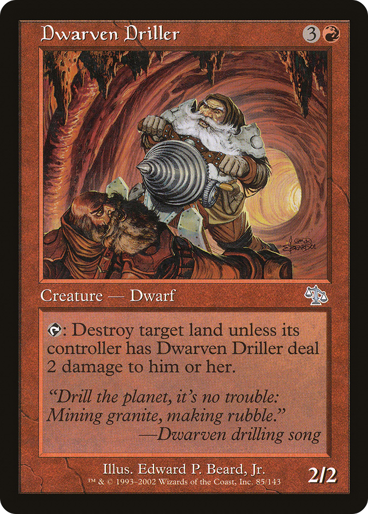 Dwarven Driller [JUD-85]