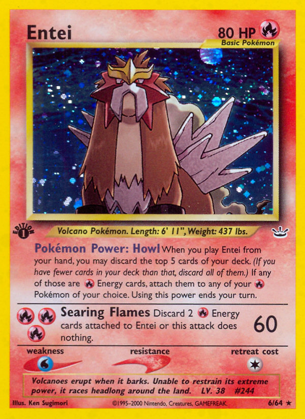 Entei [NEO3-6]