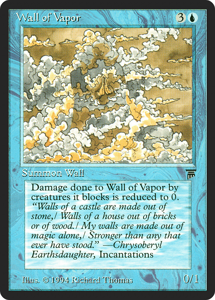 Wall of Vapor [LEG-84]