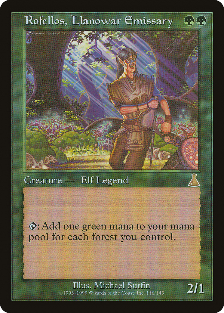 Rofellos, Llanowar Emissary [UDS-118]