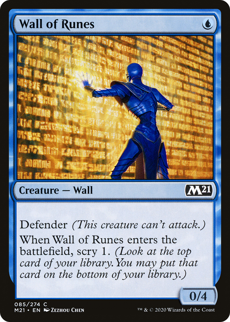 Wall of Runes [M21-85]