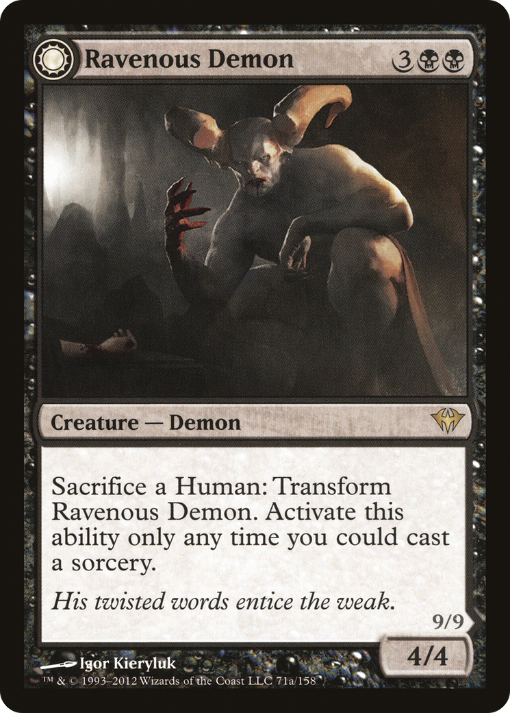 Ravenous Demon // Archdemon of Greed [DKA-71]