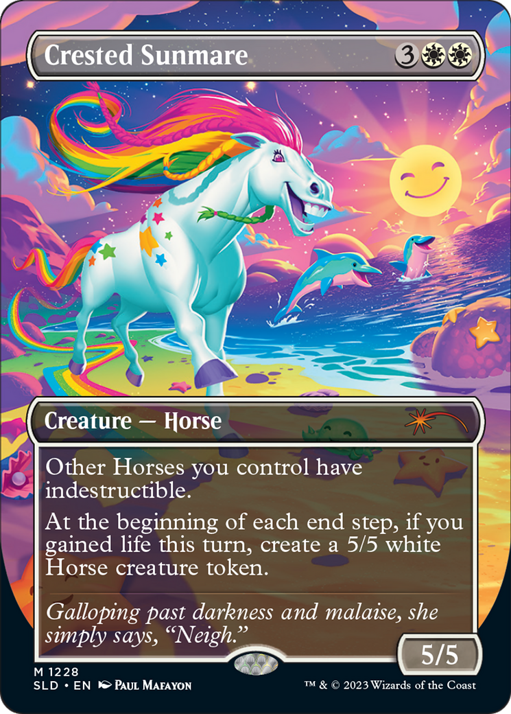 Crested Sunmare - Borderless - Full Art [SLD-1228]