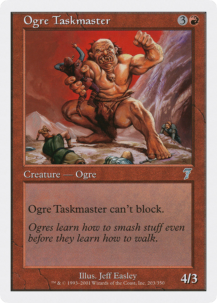 Ogre Taskmaster [7ED-203]