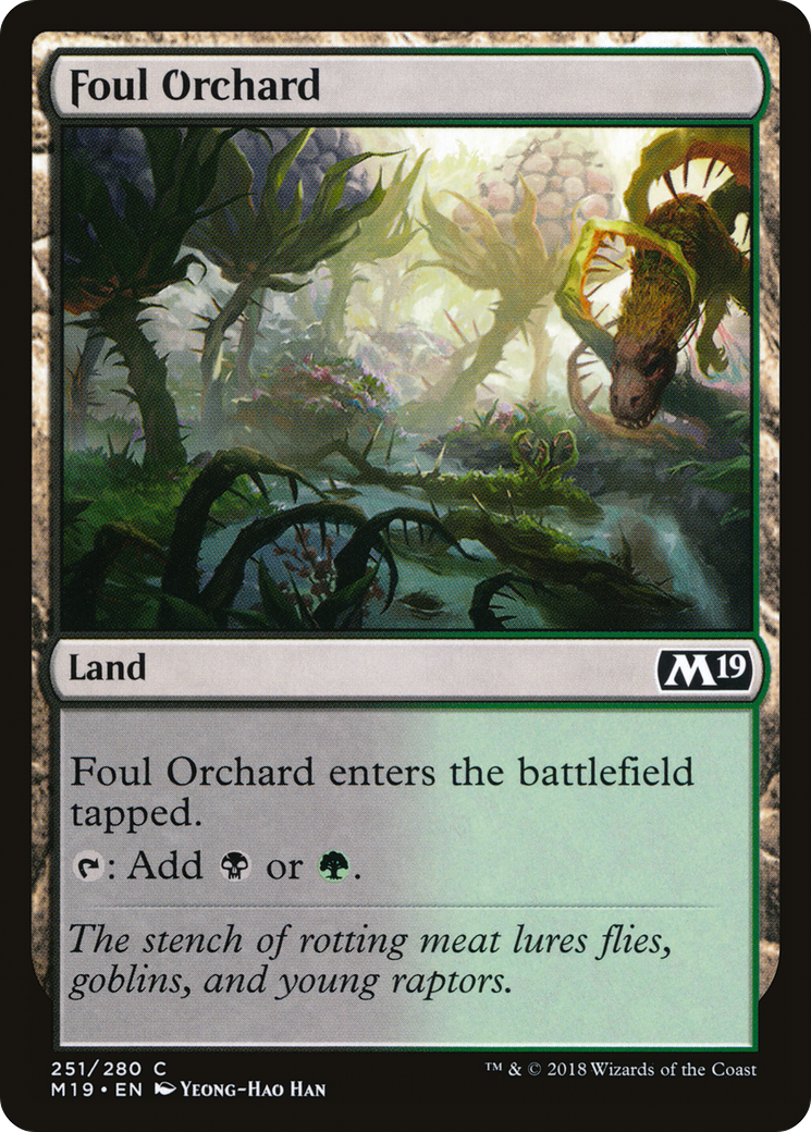 Foul Orchard [M19-251]