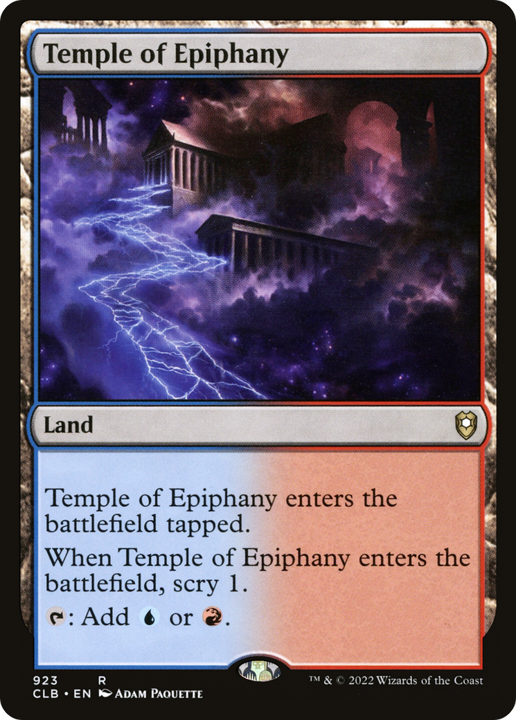 Temple of Epiphany [CLB-923]