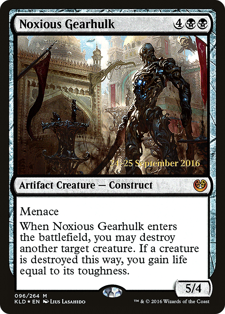 Noxious Gearhulk - Prerelease Promo [PKLD-96s]