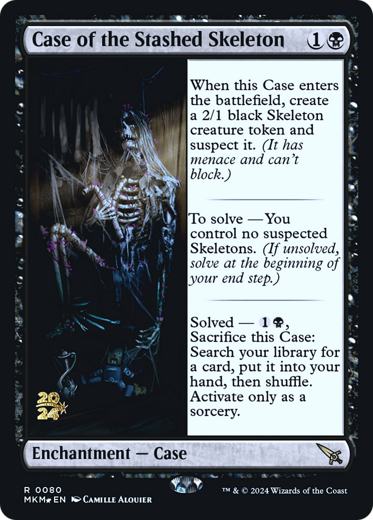 Case of the Stashed Skeleton - Prerelease Promo [PMKM-80s]