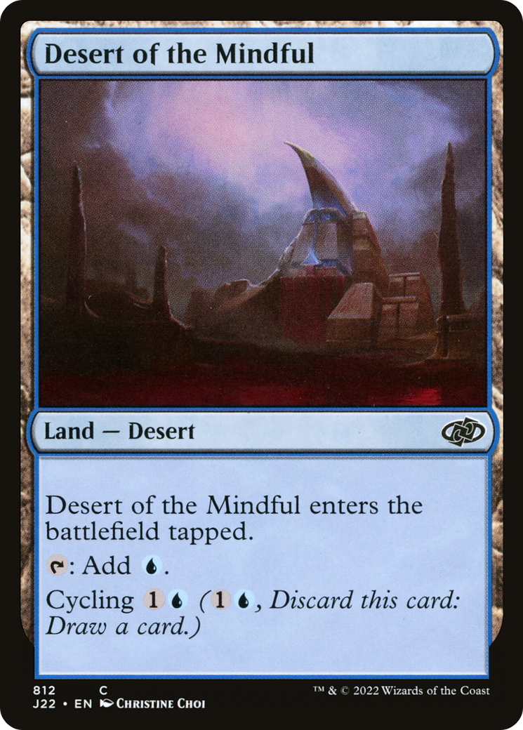 Desert of the Mindful [J22-812]