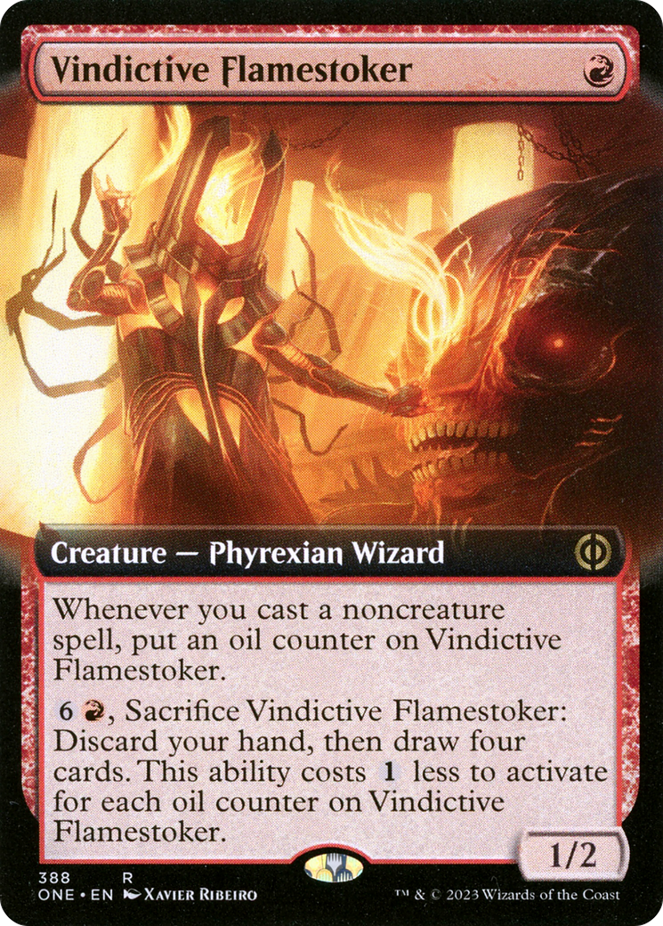 Vindictive Flamestoker - Extended Art [ONE-388]