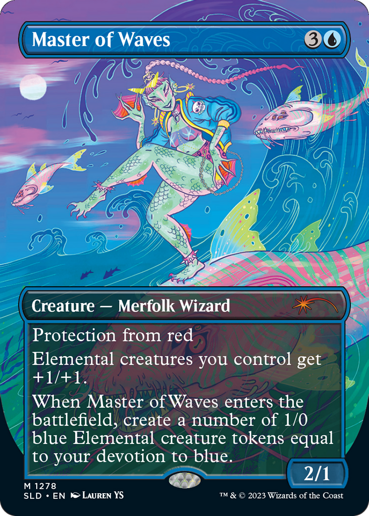 Master of Waves - Borderless - Full Art [SLD-1278]