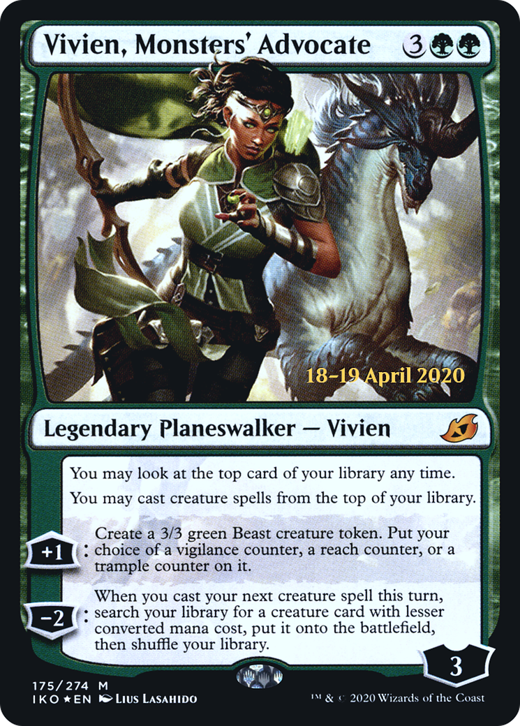 Vivien, Monsters' Advocate - Prerelease Promo [PIKO-175s]