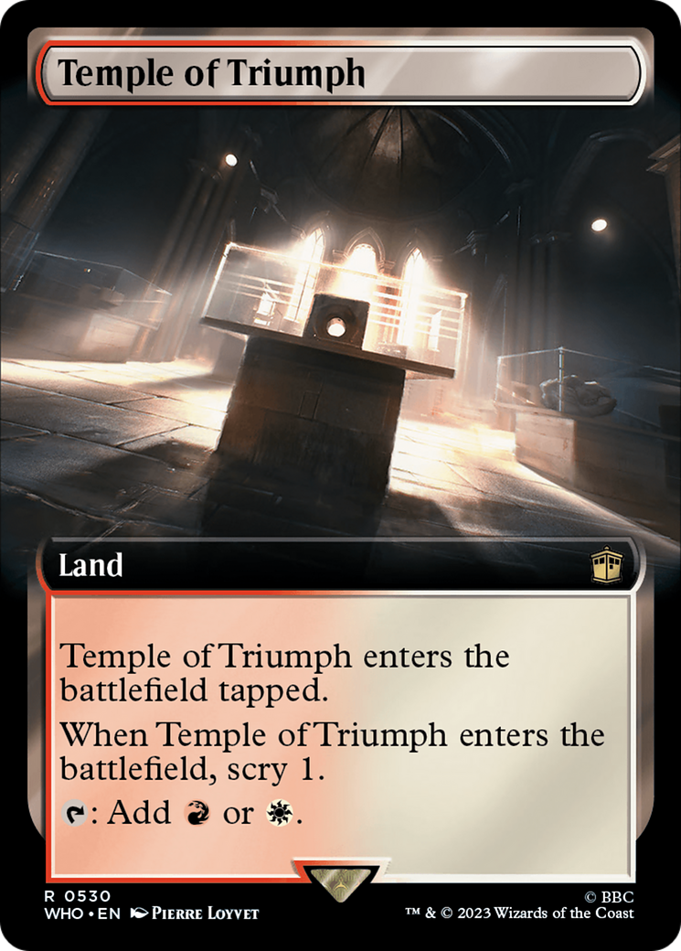 Temple of Triumph - Extended Art [WHO-530]