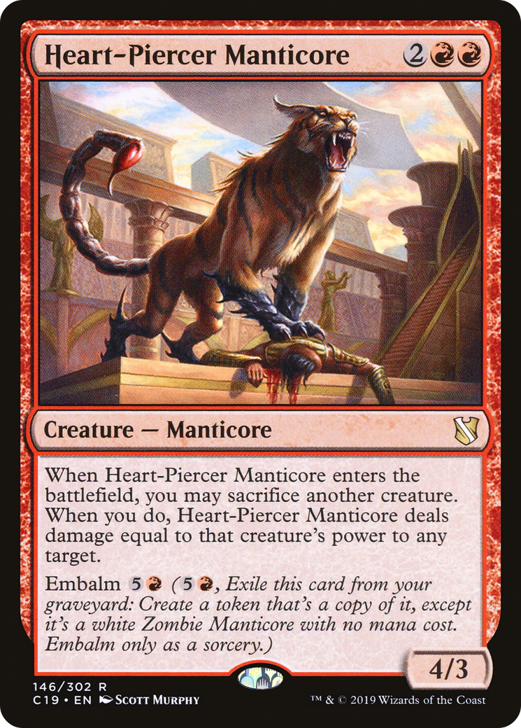 Heart-Piercer Manticore [C19-146]