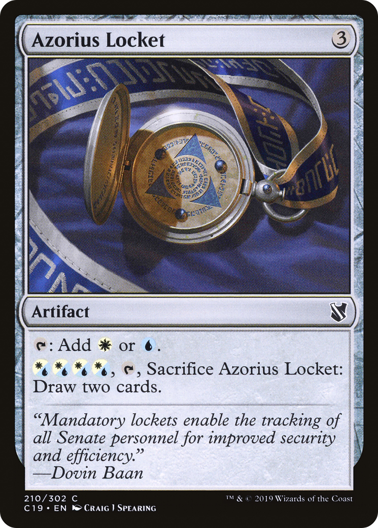 Azorius Locket [C19-210]