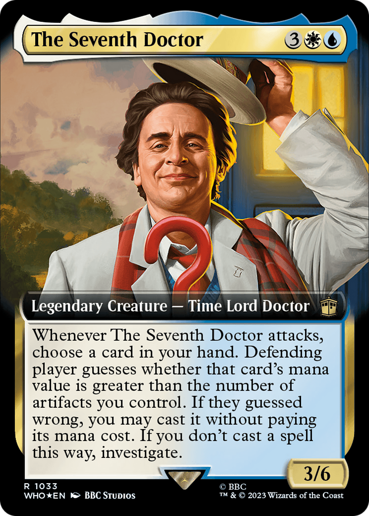 The Seventh Doctor - Extended Art - Surge Foil [WHO-1033]