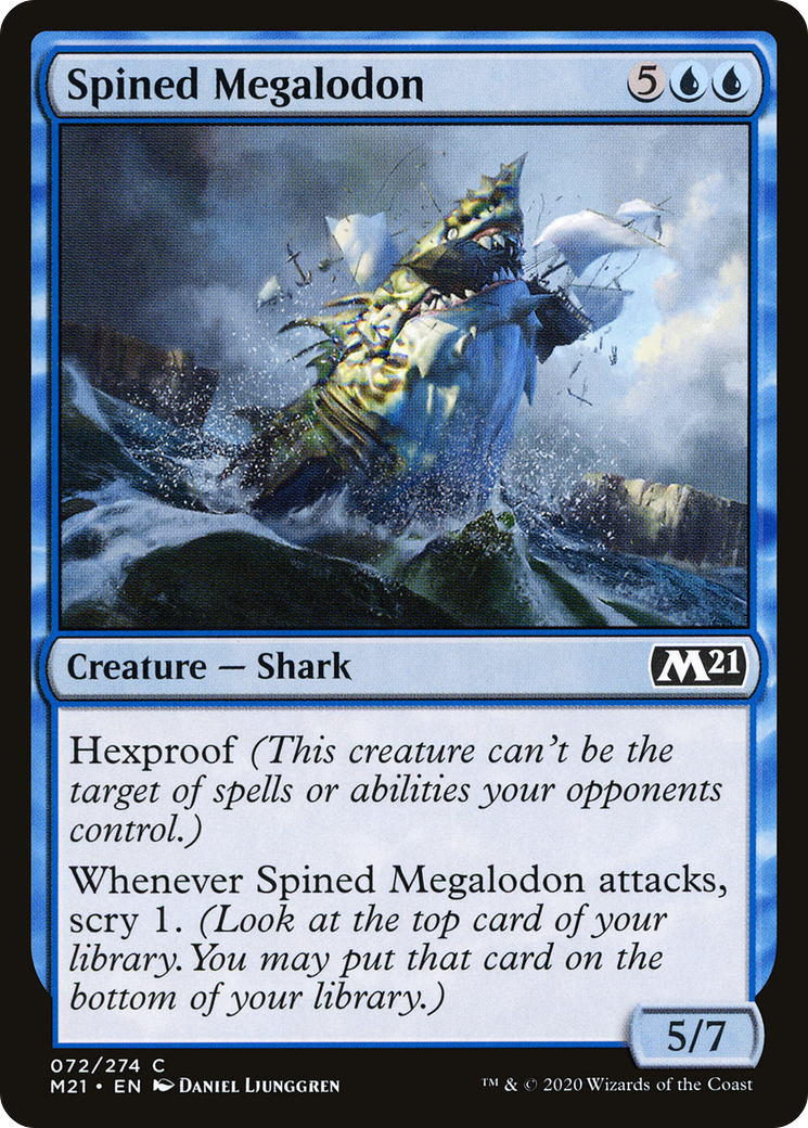 Spined Megalodon [M21-72]