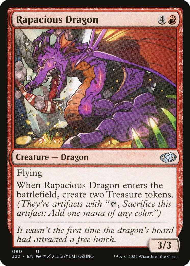 Rapacious Dragon [J22-80]