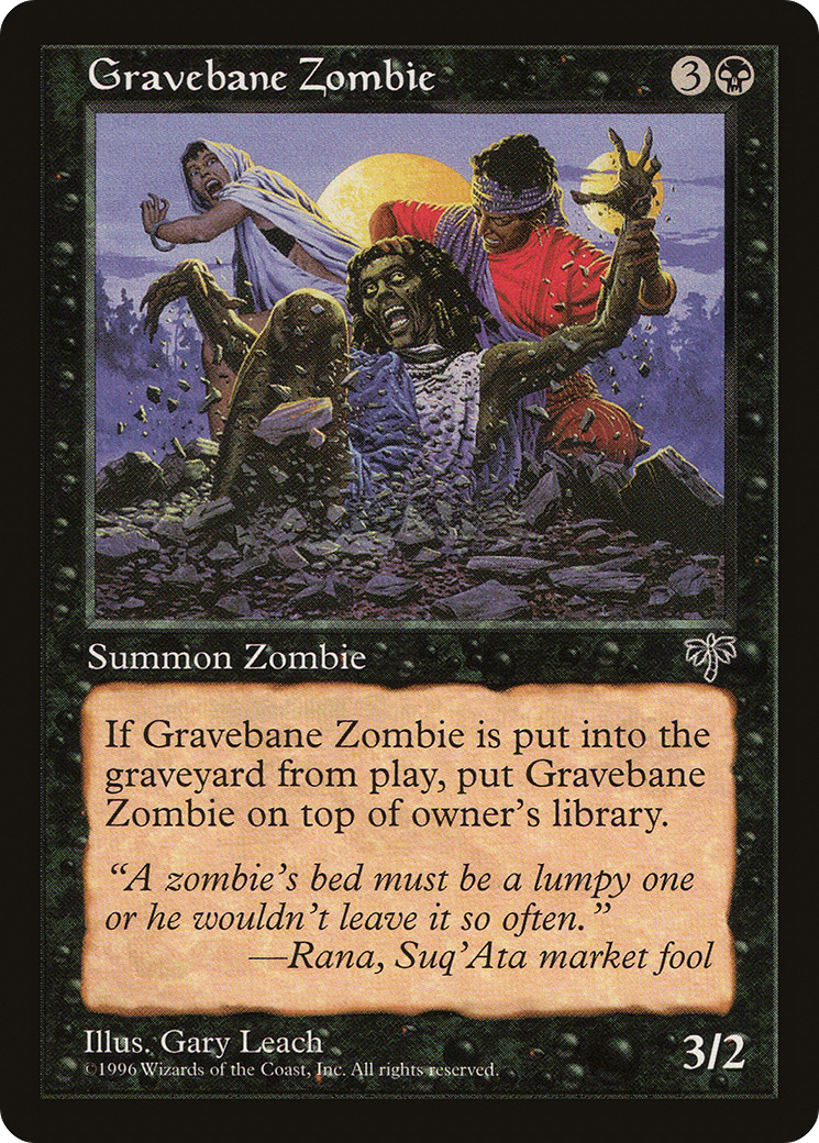 Gravebane Zombie [MIR-127]