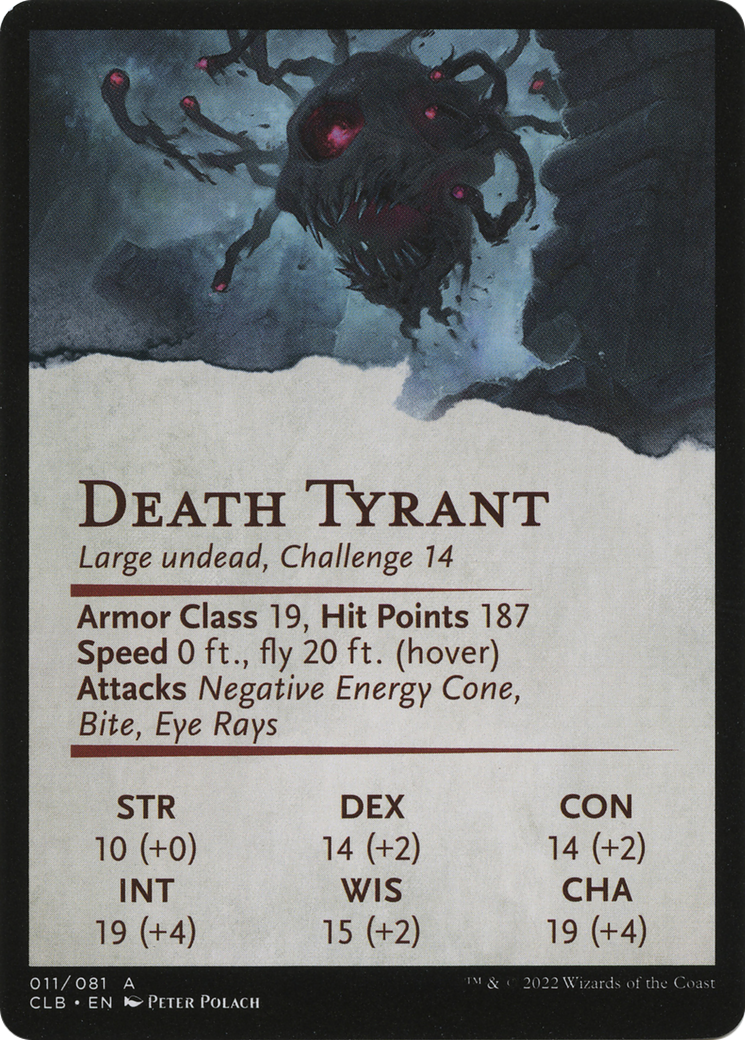 Ghastly Death Tyrant // Ghastly Death Tyrant [ACLB-11]