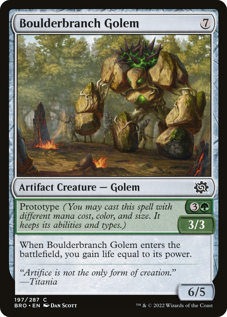 Boulderbranch Golem [BRO-197]