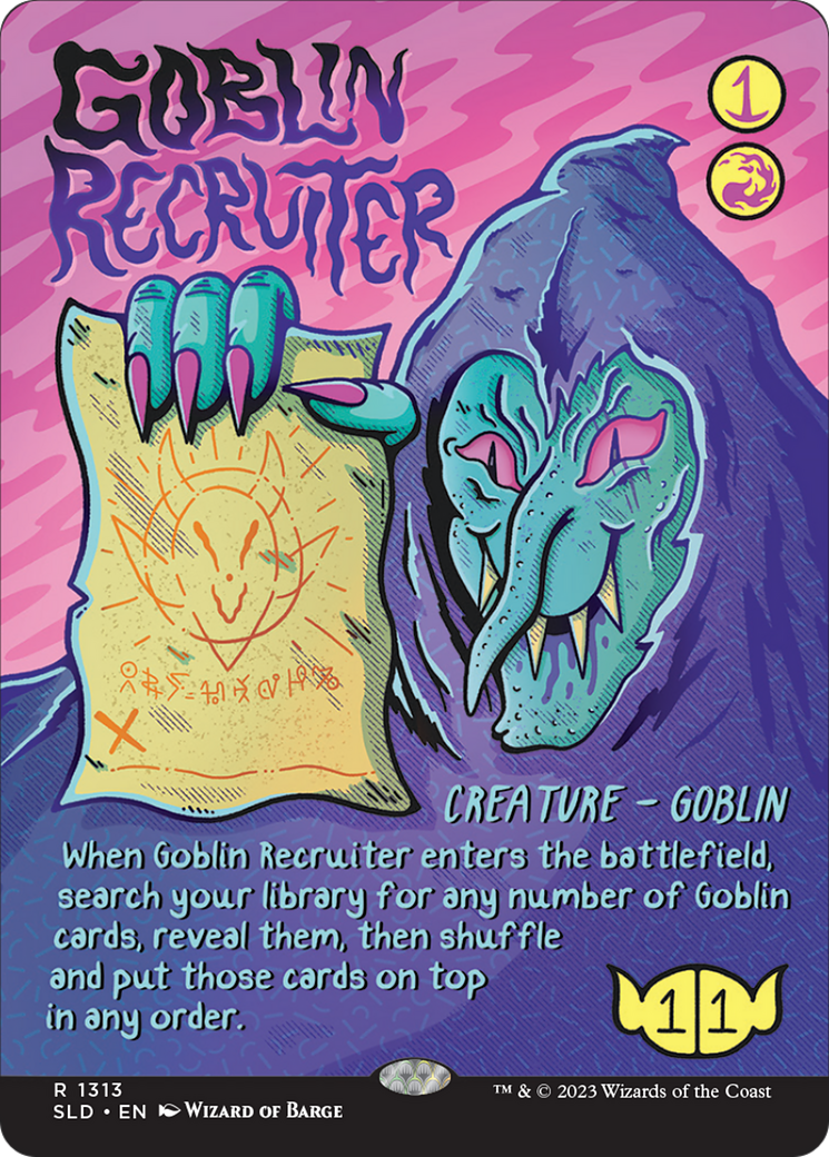 Goblin Recruiter - Borderless [SLD-1313]