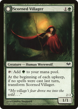 Scorned Villager // Moonscarred Werewolf [DKA-125]