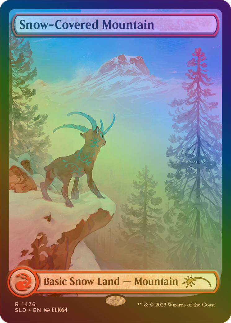 Snow-Covered Mountain - Full Art [SLD-1476★]