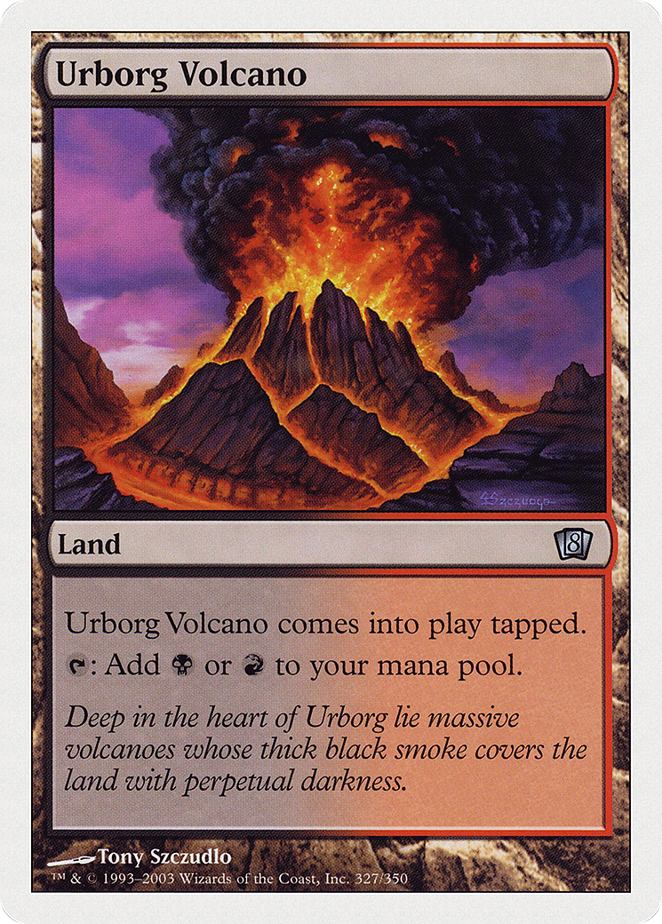 Urborg Volcano [8ED-327]