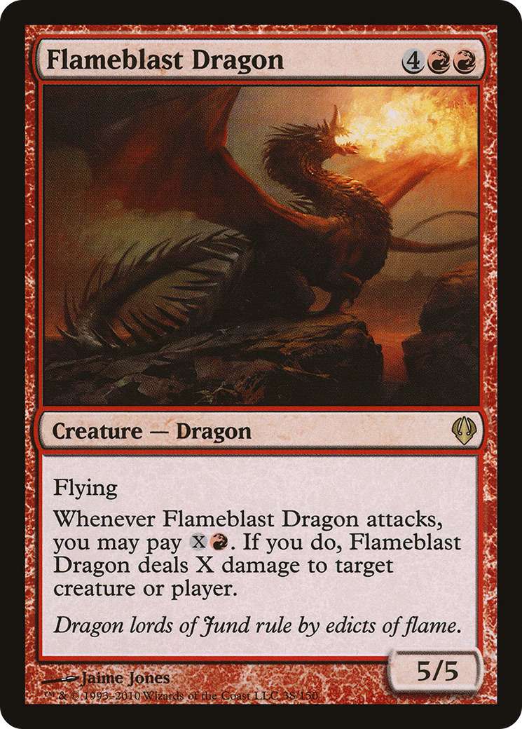 Dragon Explosif de Flammes [ARC-38]