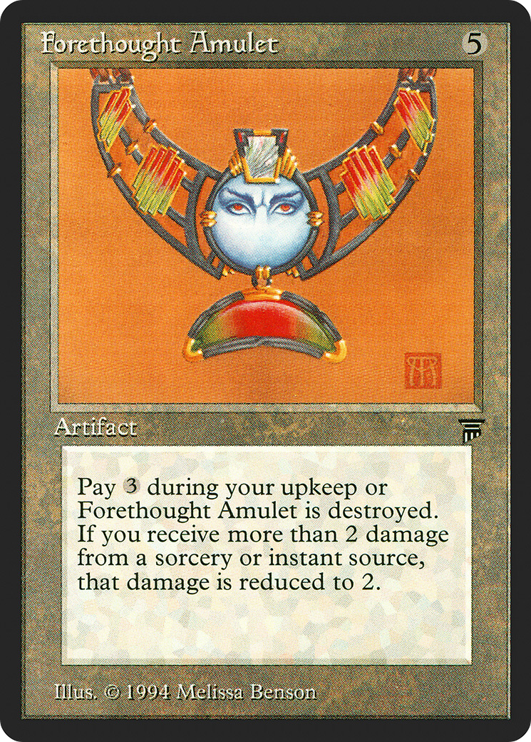 Forethought Amulet [LEG-277]