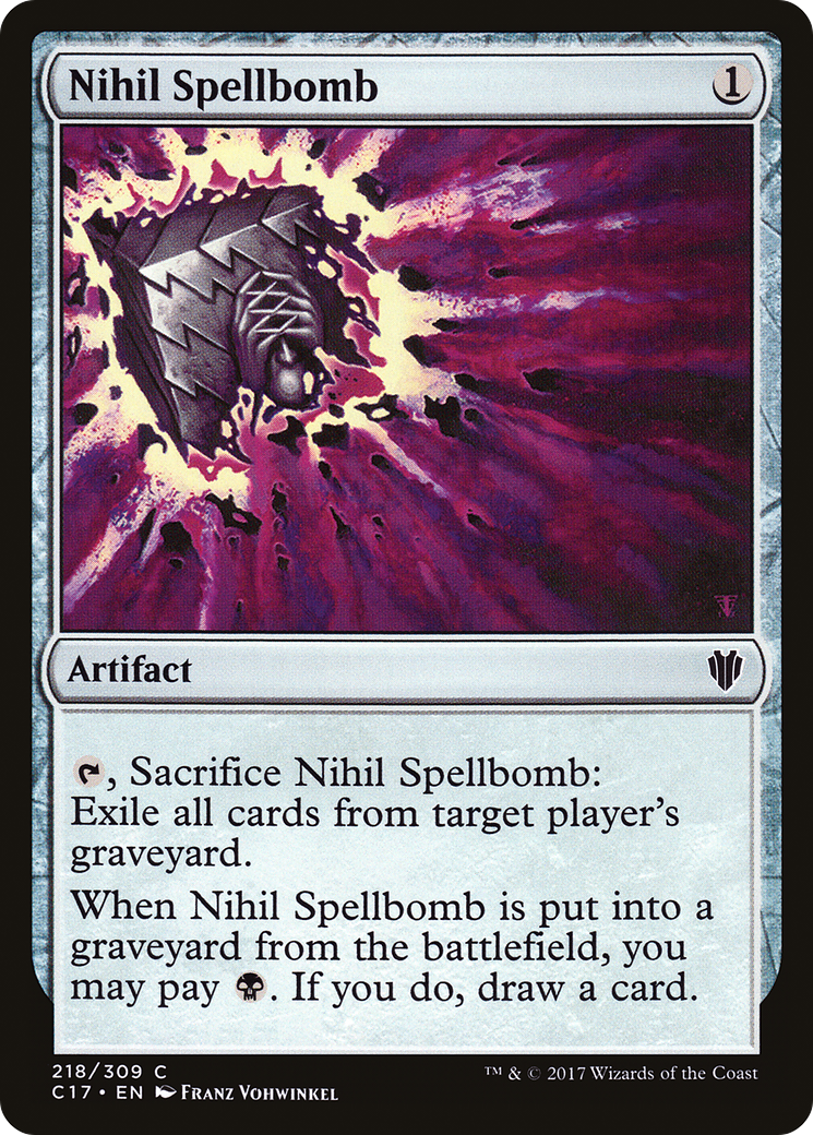 Nihil Spellbomb [C17-218]