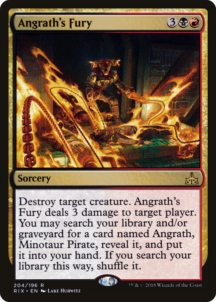 Angrath's Fury [RIX-204]