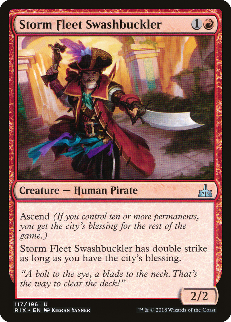 Storm Fleet Swashbuckler [RIX-117]